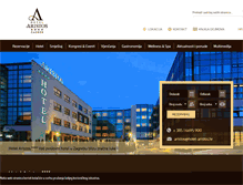 Tablet Screenshot of hotel-aristos.hr
